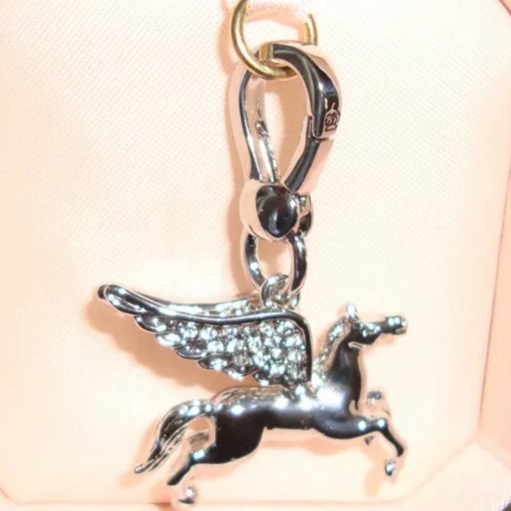 New JUICY COUTURE Silver PEGASUS Charm